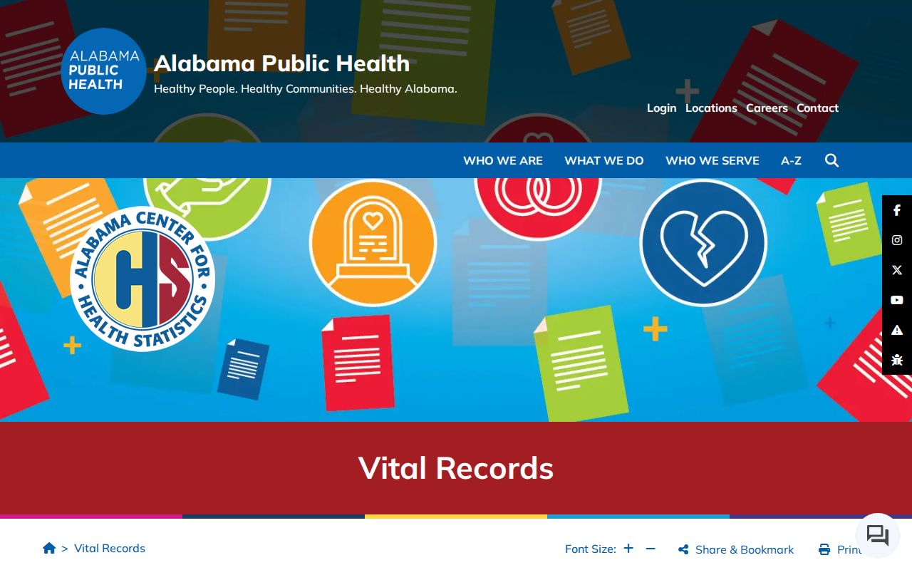 Montgomery residents directory Alabama vital records access