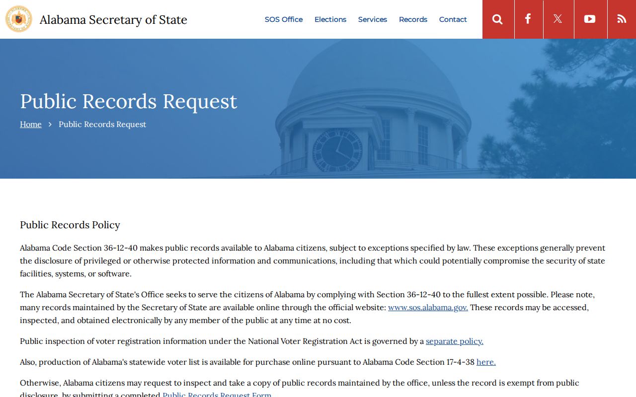 Montgomery neighbors Alabama public records request guidance